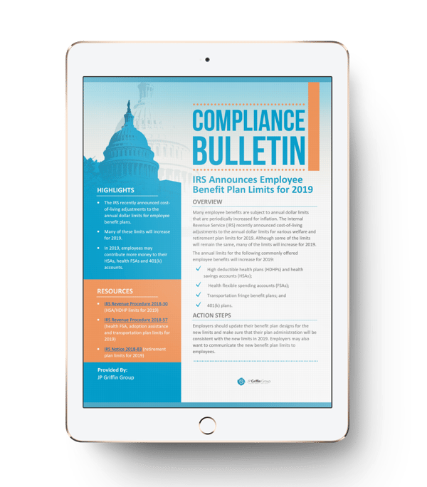 2019 IRS Compliance Bulletin