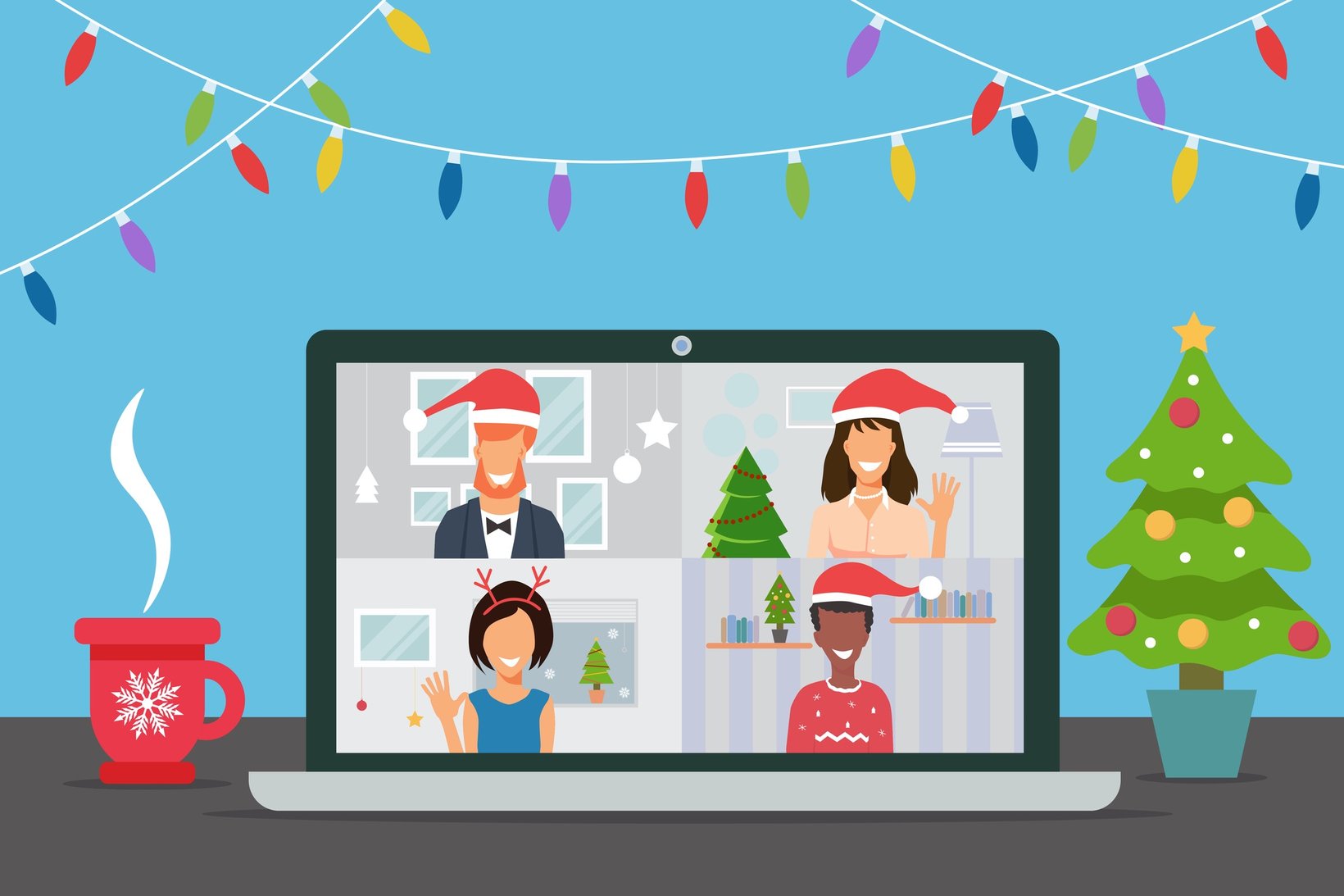 Virtual Company Holiday Party Ideas During Coronavirus Pandemic