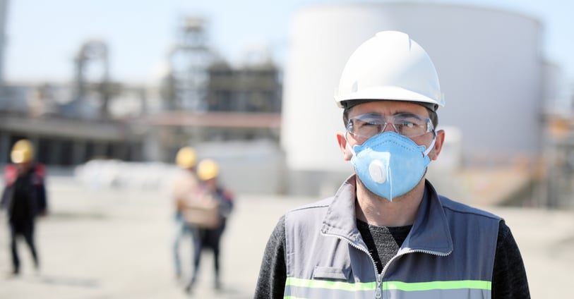 Employee-In-Protective-PPE-Mask-COVID-19