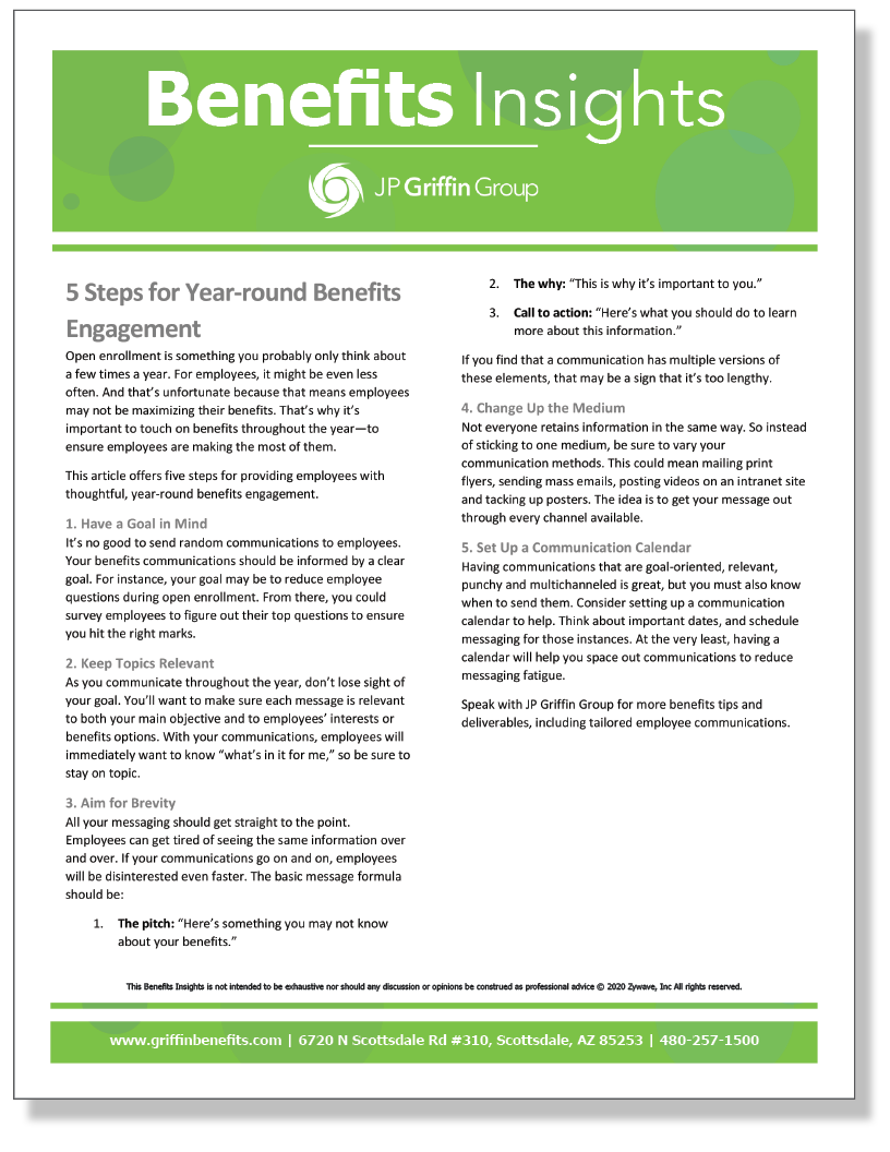 5 Steps for Year-round Benefits Engagement_FINAL