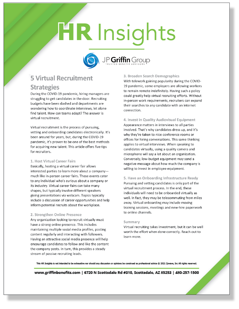 5 Virtual Recruitment Strategies (Added 3/12)