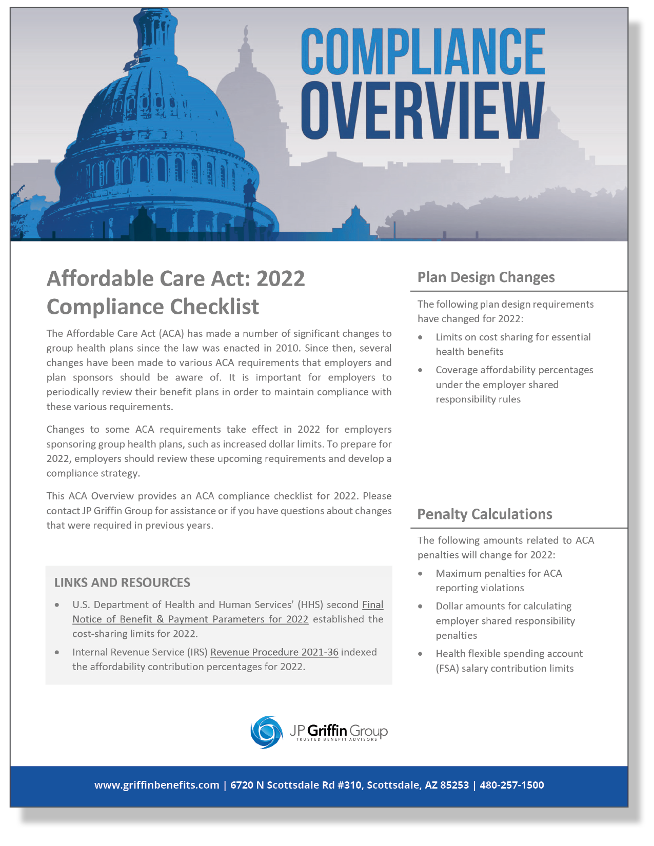 Affordable Care Act 2022 Compliance Checklist 10.15