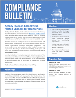 Agency FAQs on Coronavirus Related Changes for Health Plans (1)-1