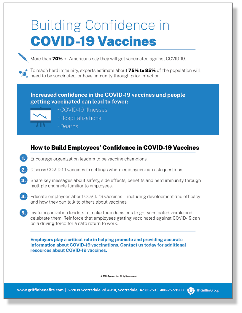 Building Confidence in COVID-19 Vaccines - Infographic