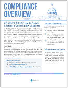 COVID-19 Relief Extends Certain Employee Benefit Plan Deadlines-1