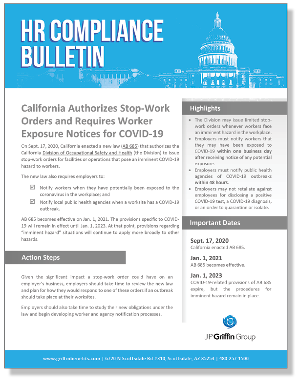 California Authorizes Stop-Work Orders and Requires Worker Exposure Notices for COVID-19_FINAL1