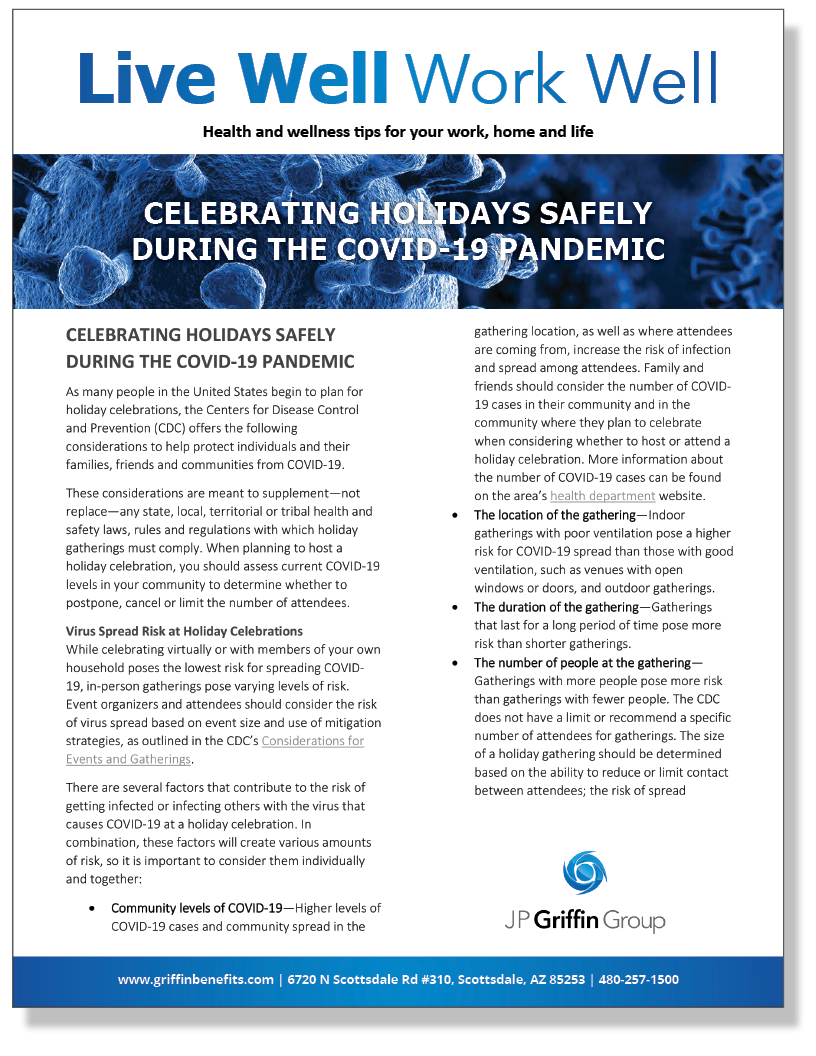 Celebrating Holidays Safely During the COVID-19 Pandemic_FINAL