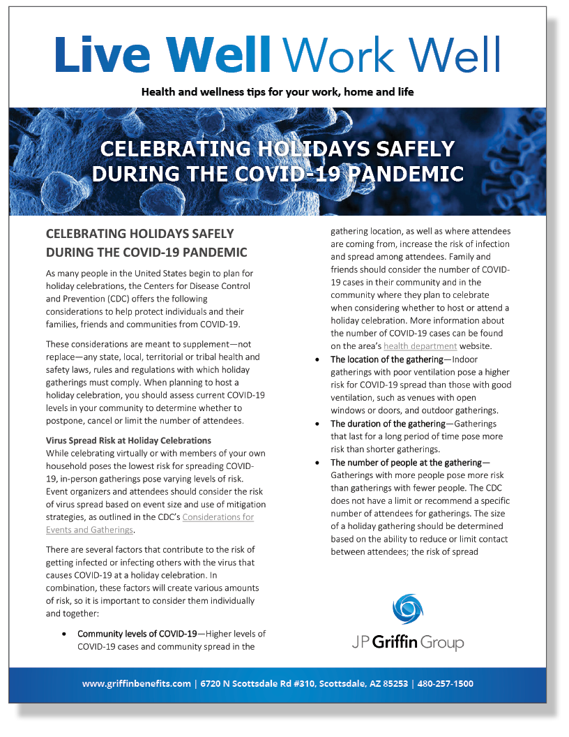 Celebrating Holidays Safely During the COVID-19 Pandemic_FINAL