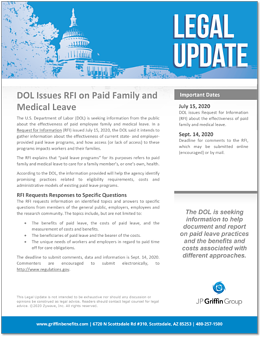 DOL Issues Revised RFI on Paid Family and Medical Leave (1)