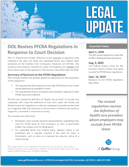 DOL Revises FFCRA Regulations In Response to Court Decision-1