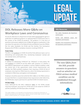 DOl Releases more QA on Workplace Laws and Cornavirus-1