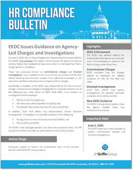 EEOC Issues Guidance on Agency-Led Charges and Investigations-1