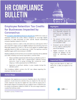 Employee Retention Tax Credits for Businesses Impacted by Coronavirus-1