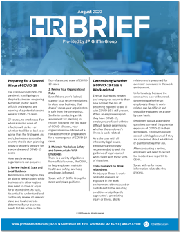 HR Brief Preparing For Second Wave of Coronavirus-1