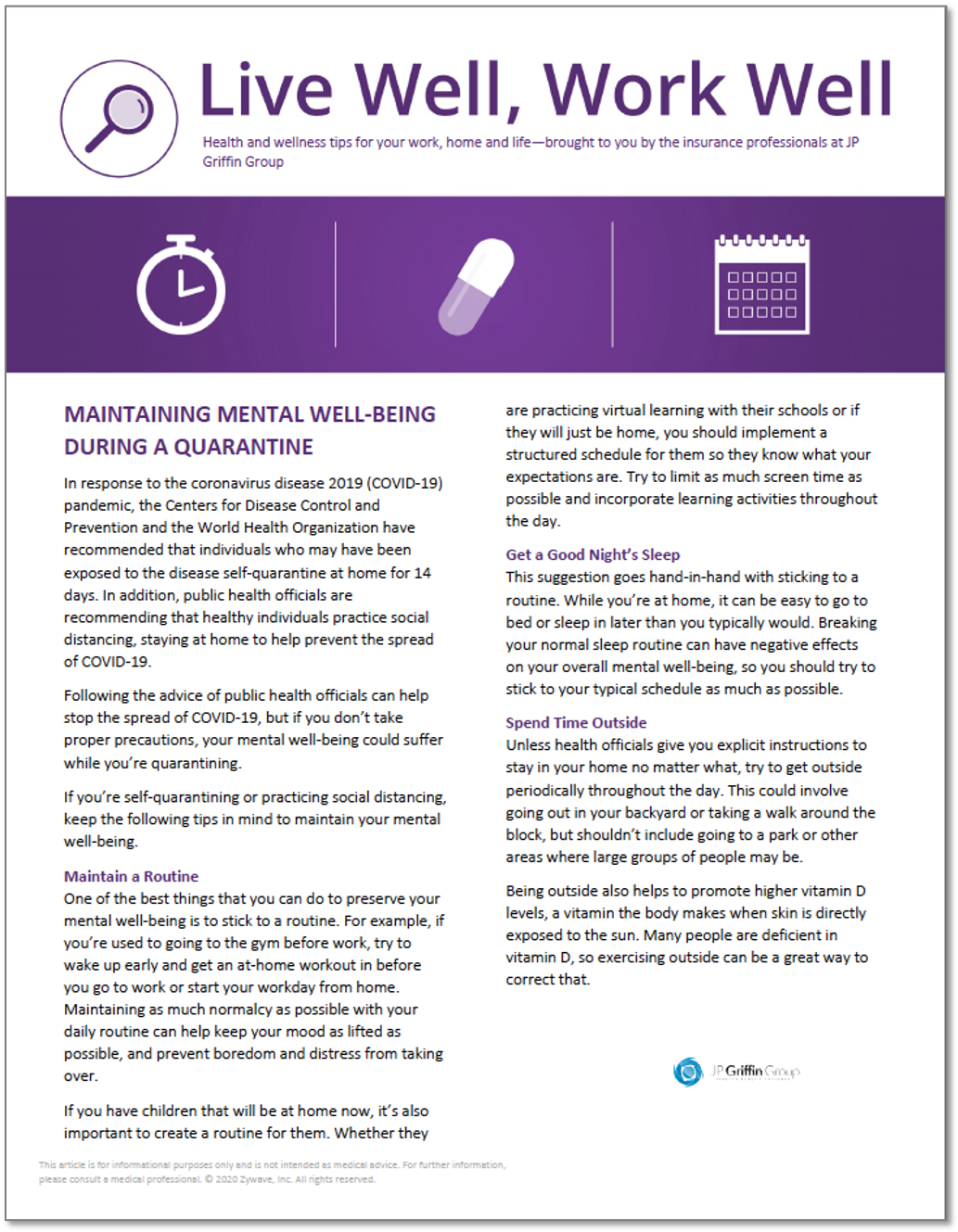 Mental-Well-Being-During-Quarantine-LWWW-Newsletter