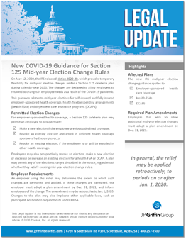 New COVID-19 Guidance for Section 125 Mid-year Election Change Rules JPGG-1