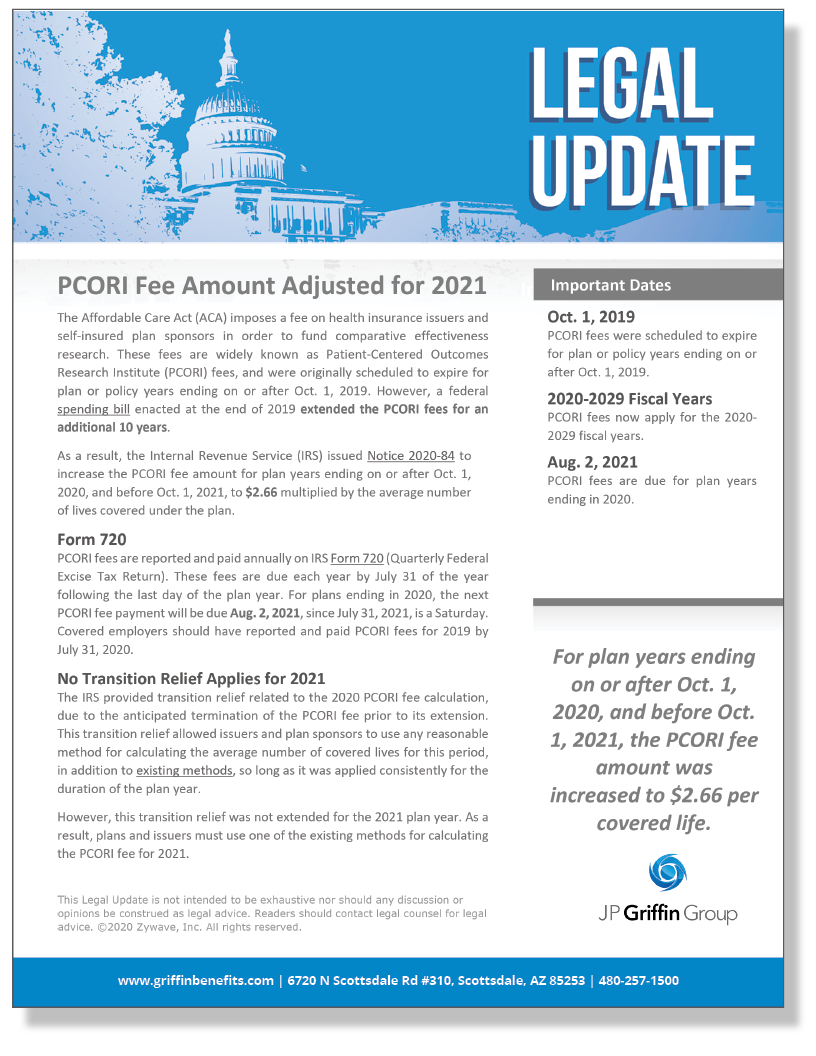 PCORI Fee Amount Adjusted for 2021_FINAL