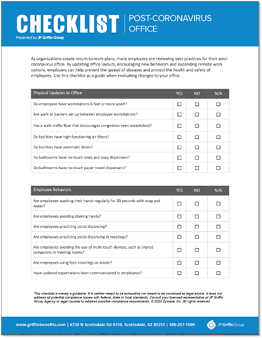 Post-coronavirus Office Checklist-1