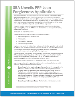 SBA Unveils PPP Forgiveness Application-1