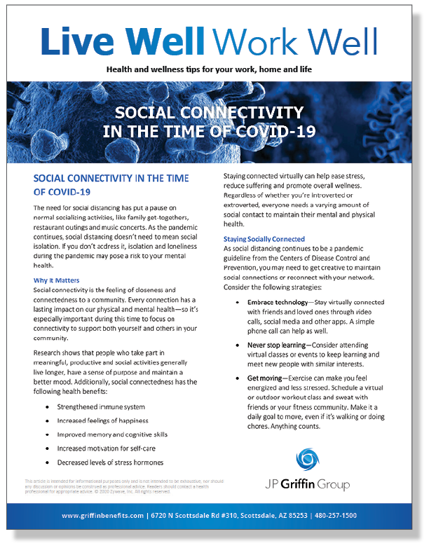 Social Connectivity in the Time of COVID-19_FINAL