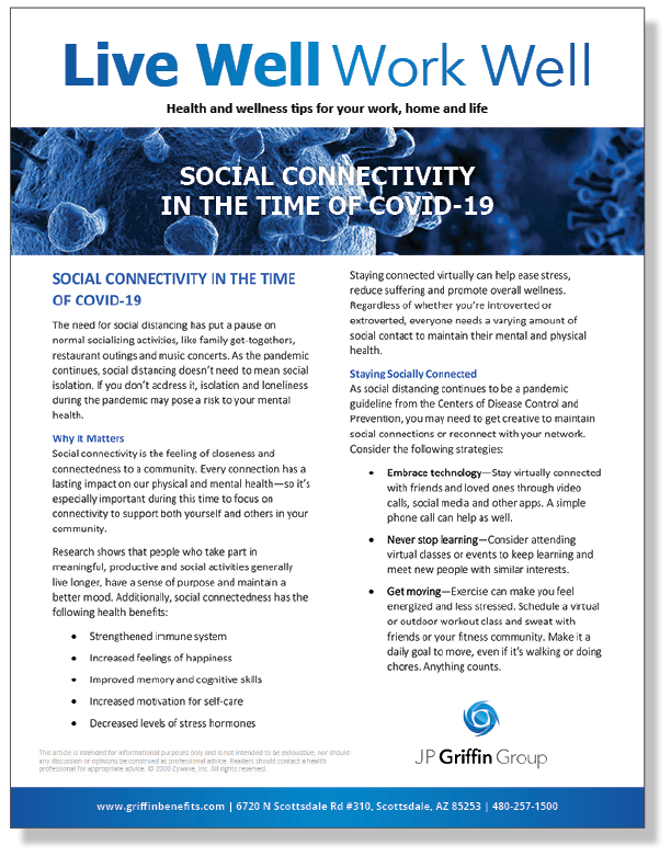 Social Connectivity in the Time of COVID-19_FINAL