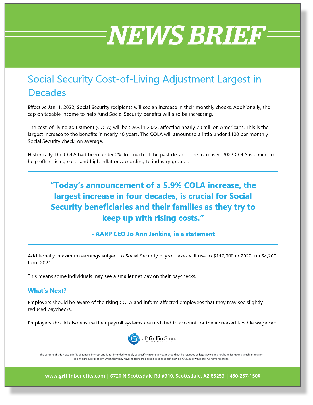 Social Security Cost-of-Living Adjustment Largest in Decades