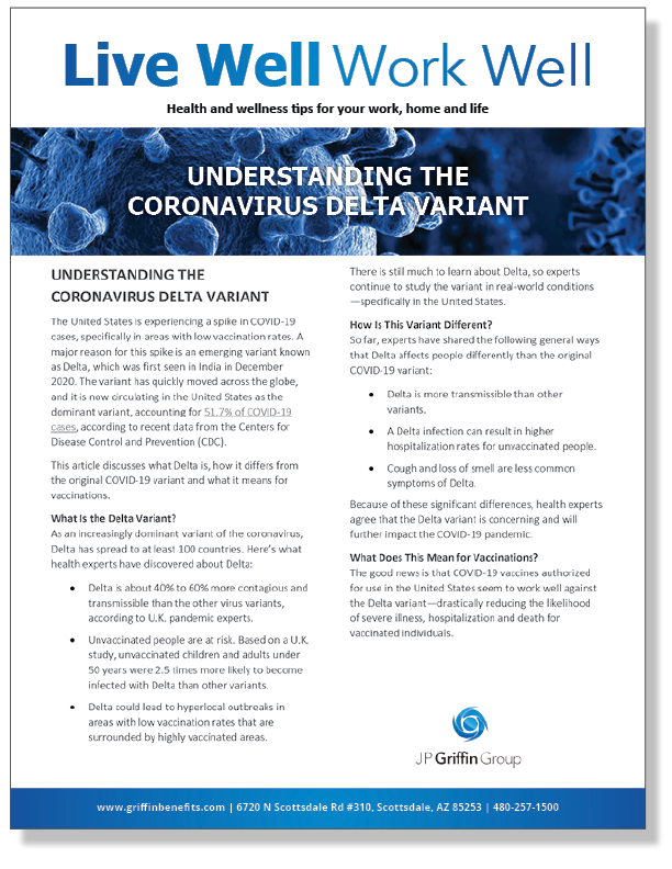 Understanding the Coronavirus Delta Variant