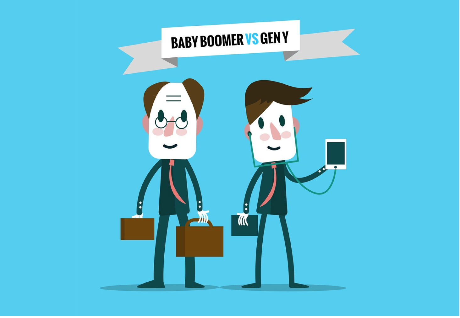 Millennials vs. Baby Boomers: Managing Across Generations - Featured Image